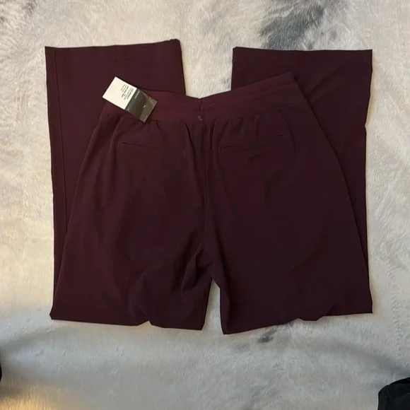 Calia Burgundy Journey Wide-Leg Pants - Picture 6 of 7